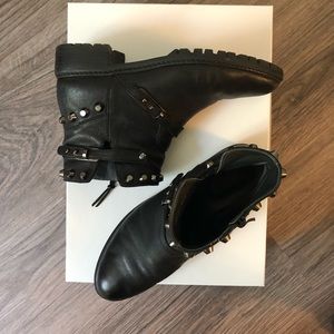 Stuart Weitzman studded boots